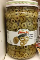 Olive verdi a rondelle