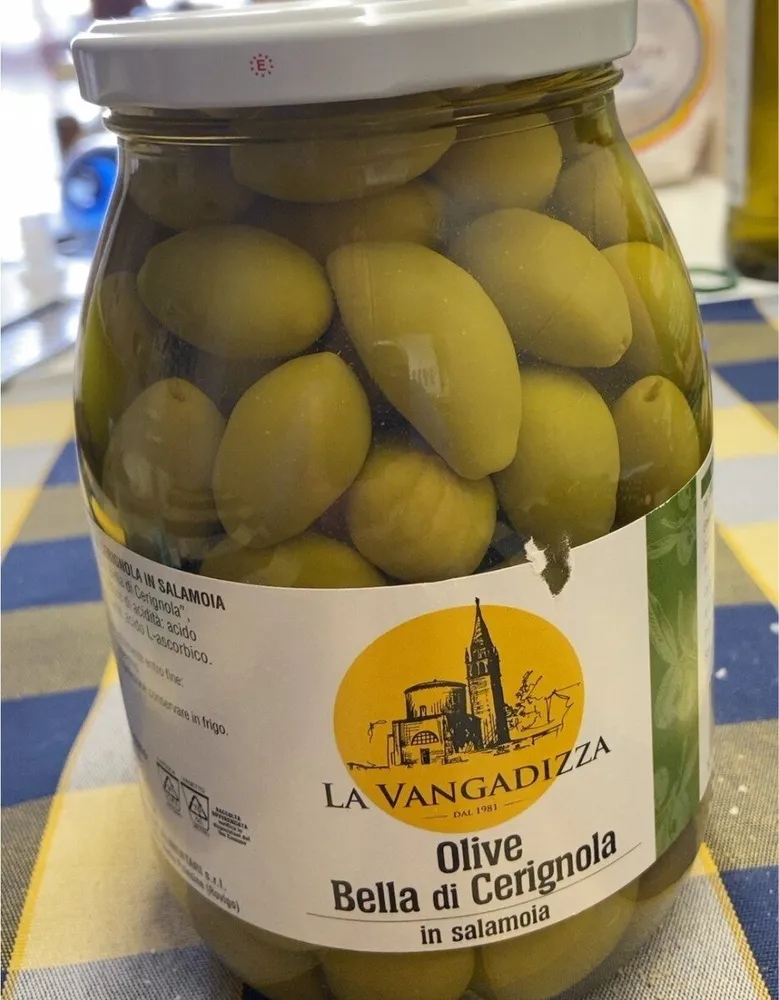 Olive Bella Cerignola in salamoia