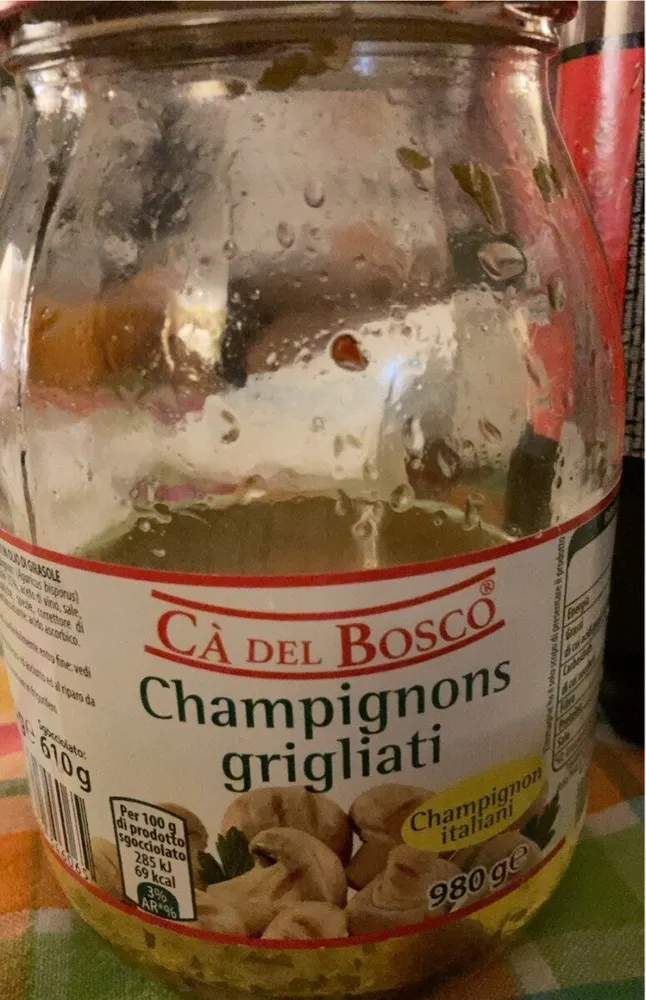 Champignons grigliati
