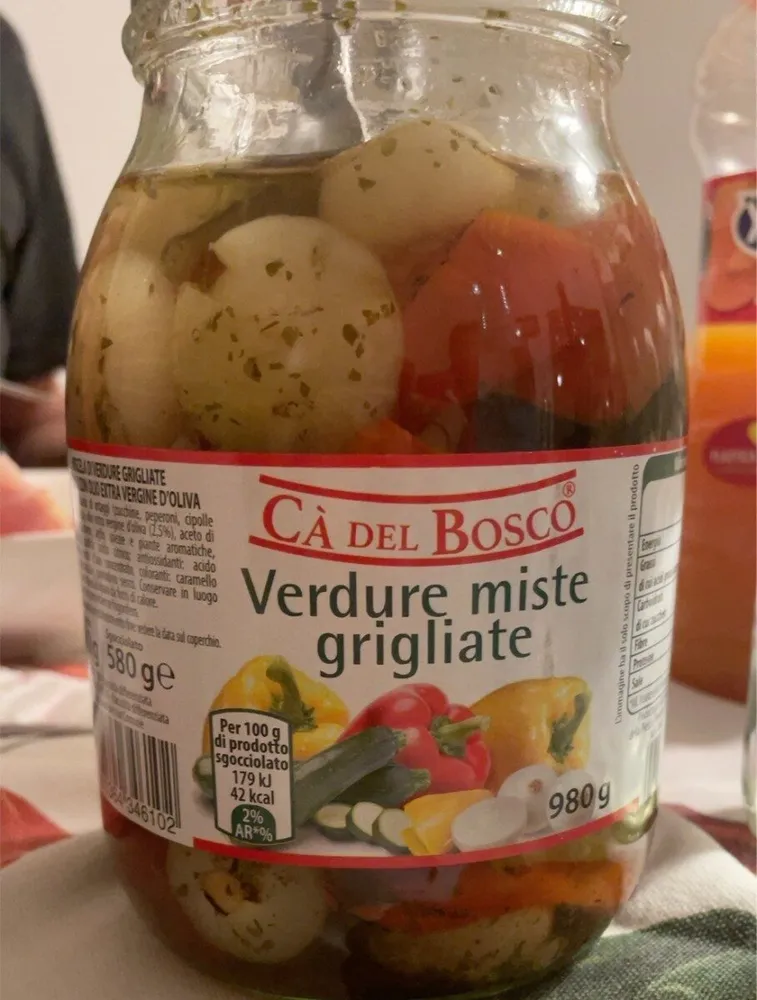 Verdure miste grigliati