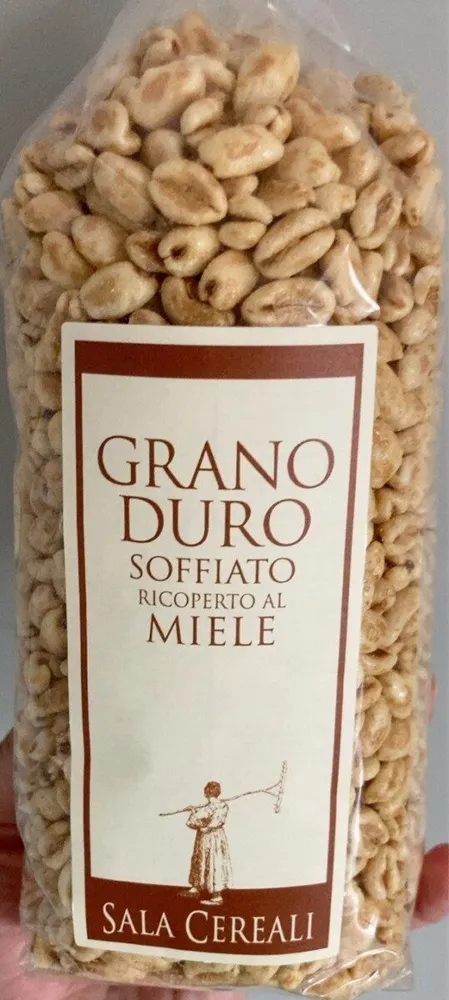 Grano duro soffiato ricoperto al miele