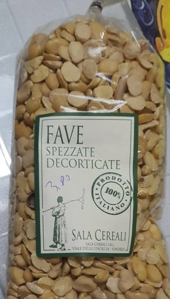 Fave decorticate