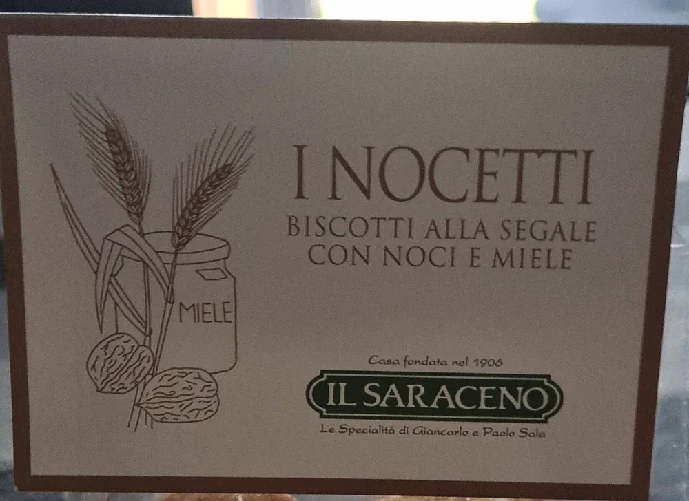 I Nocetti  Biscotti alla segale con noci e miele