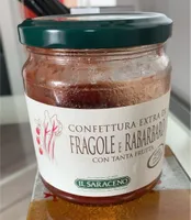 Confetture extra di fragole e rabarbaro