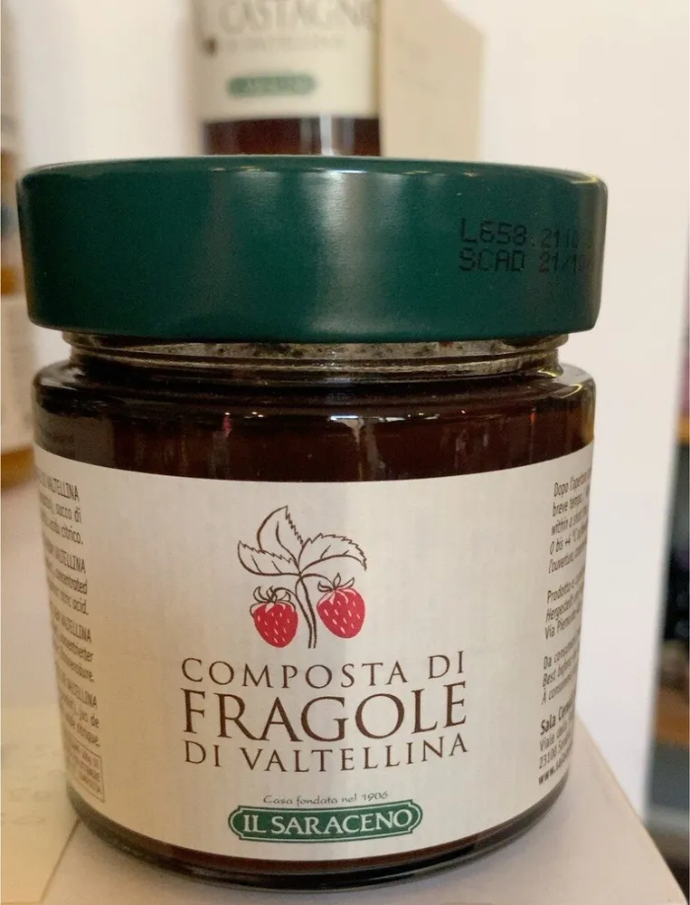 Composta di mirtilli di Valtellina