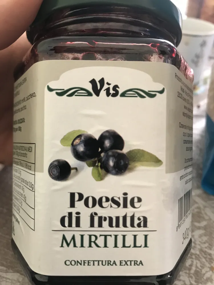 Poesie di frutta Mirtilli