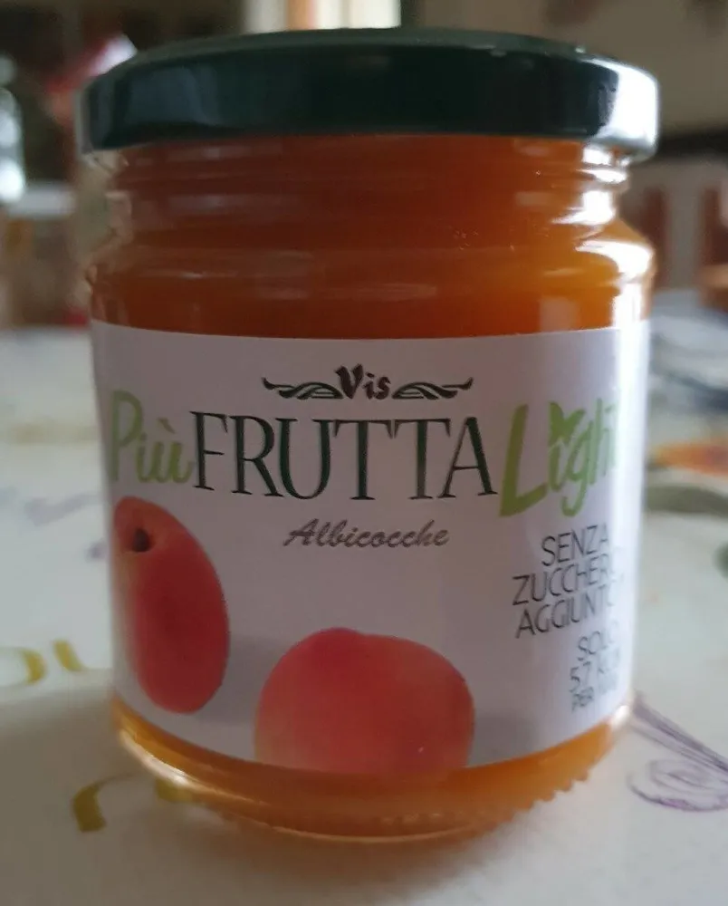 Più frutta light albicocche