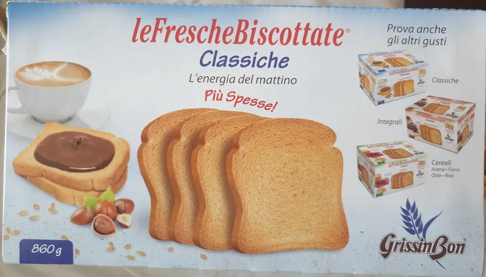 Le fresche biscottate