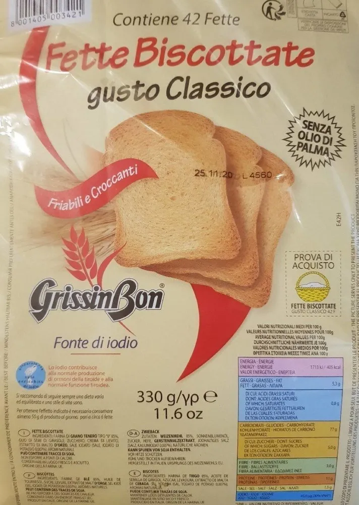 Fette Biscottate