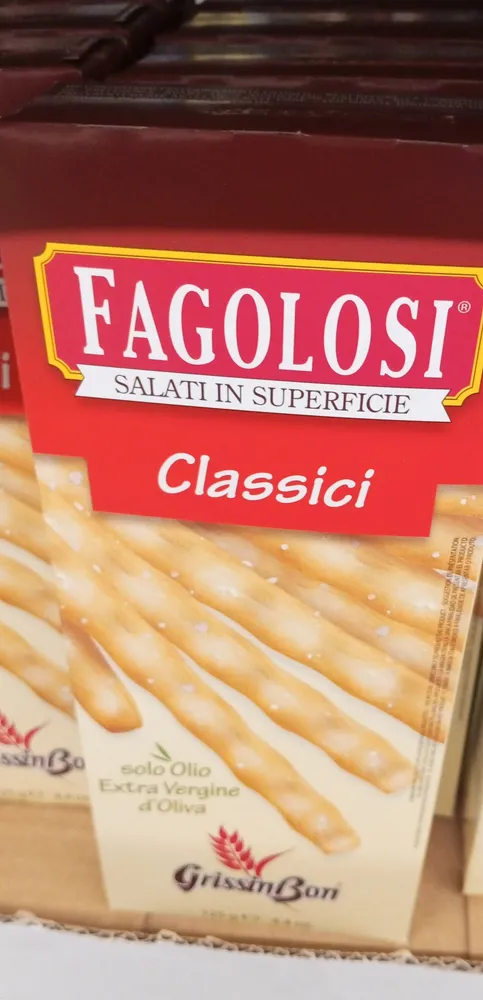 Grissini Fagolosi Grissinbon 125 GR, 3 Paquets