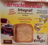Fette biscottate integrali