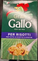 Gran Gallo riso per risotti chicchi classici