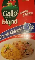 Gallo Riso Blond Grandi Risotti KG 1