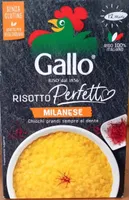 Gallo risotto perfetto milanese