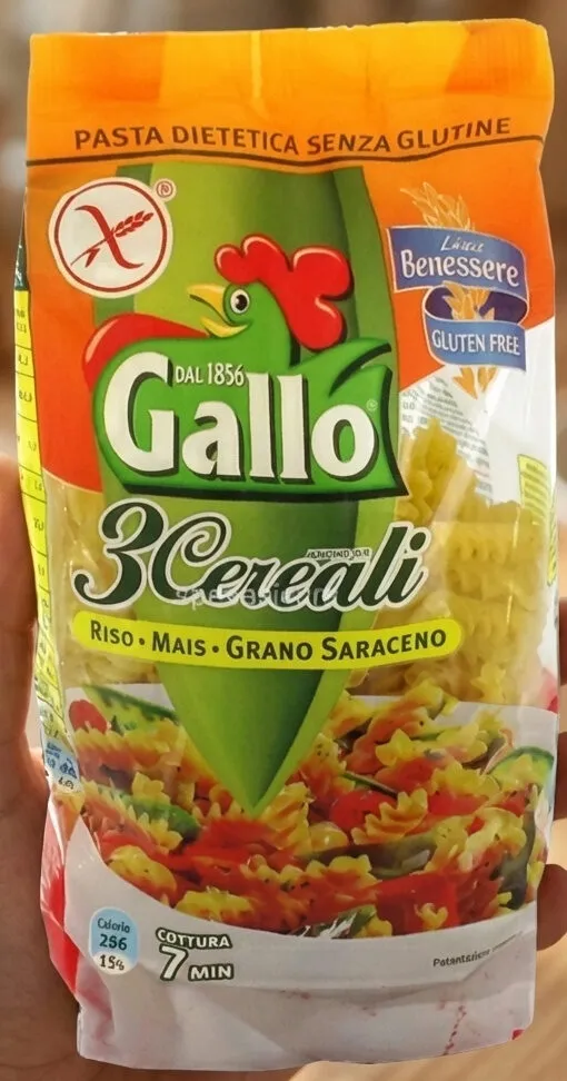Fusilli Glutenfri 250 GR. Riso Gallo