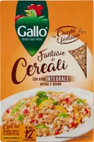 Chicchi e fantasia fantasie di cereali con riso