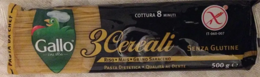 3 cereali free gluten