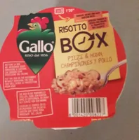 Risotto Box champignons et poulet