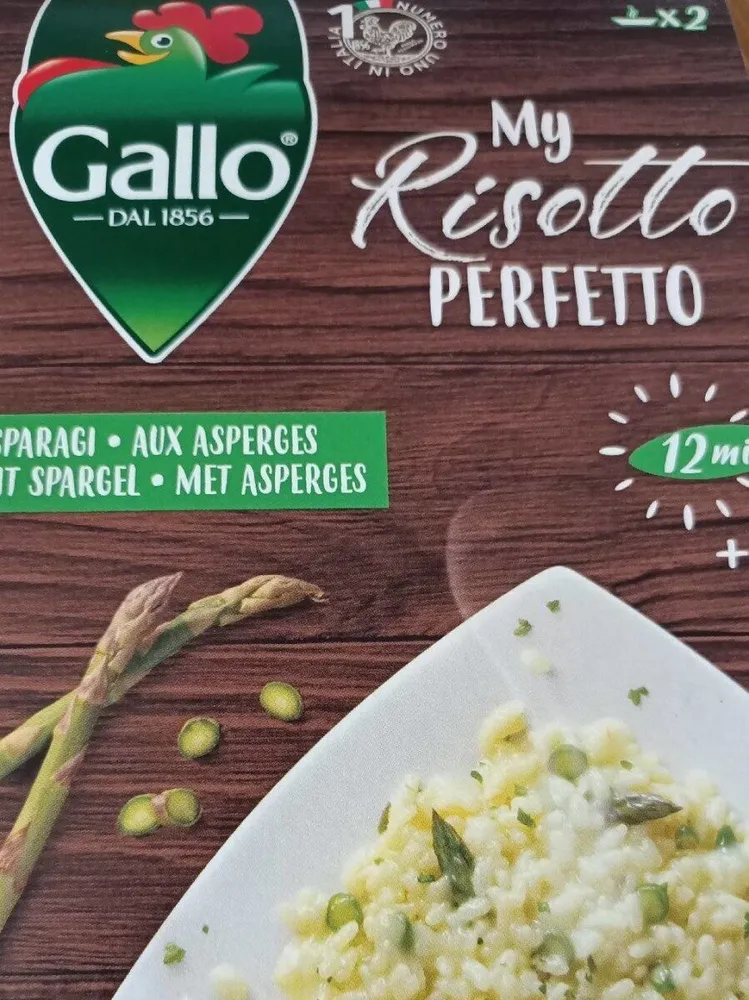 My risotto perfetto aux asperges