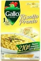 Risotto pronto aux 4 fromages RISO GALLO, boîte de