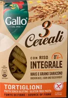 Tortiglioni con riso integrale