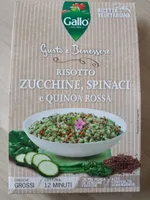 Risotto courgettes , épinards et quinoa