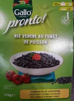 Riz Venere au fumet de poisson