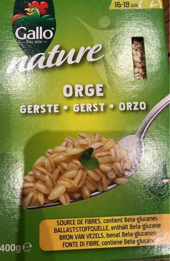 Orge nature