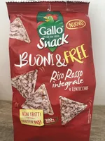 Snack Buoni & Free Riso Rosso e Lenticchie