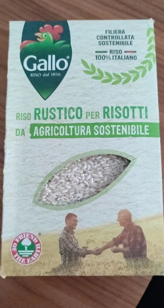 Riso rustico per risotti