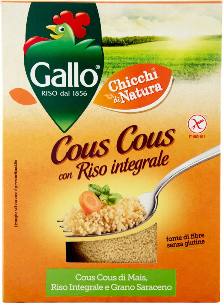 Chicchi di natura cous cous con riso integrale