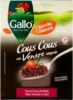 Couscous con venere integrale