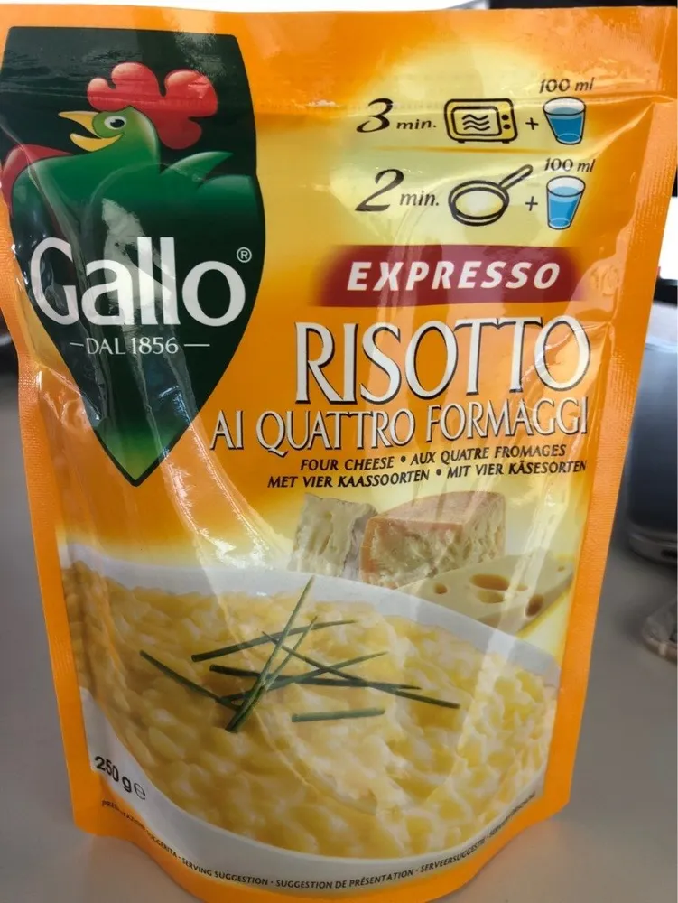 Risotto Al Quattro Formaggi