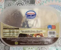 Gelato stracciatella cacao noccia