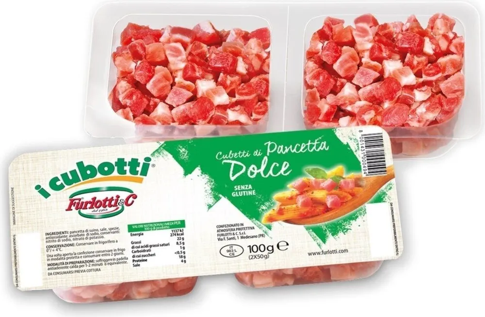 Cubetti di Pancetta Dolce