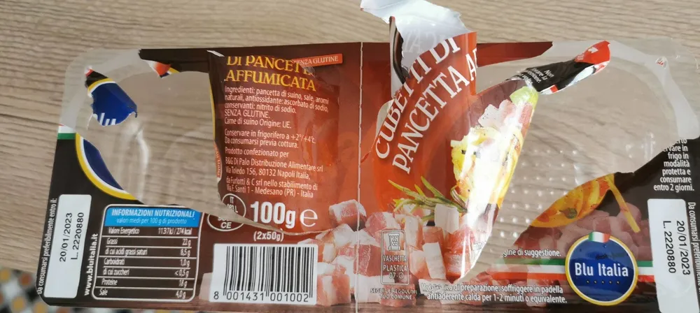 Pancetta affumicata
