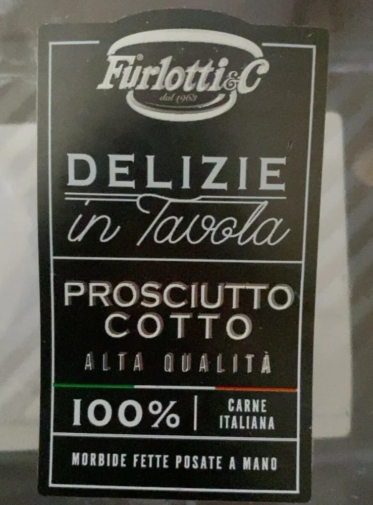 Prosciutto cotto