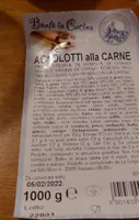 Agnolotti di  carne