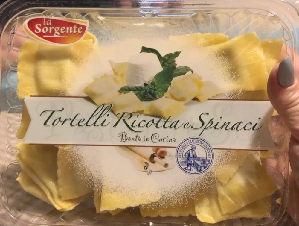 Tortelli ricotta e spinaci