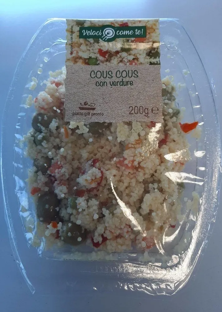 Veloci come te Cous Cous con verdure