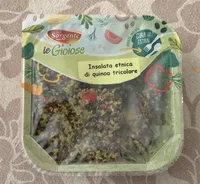 Insalata etnica di quinoa tricolore