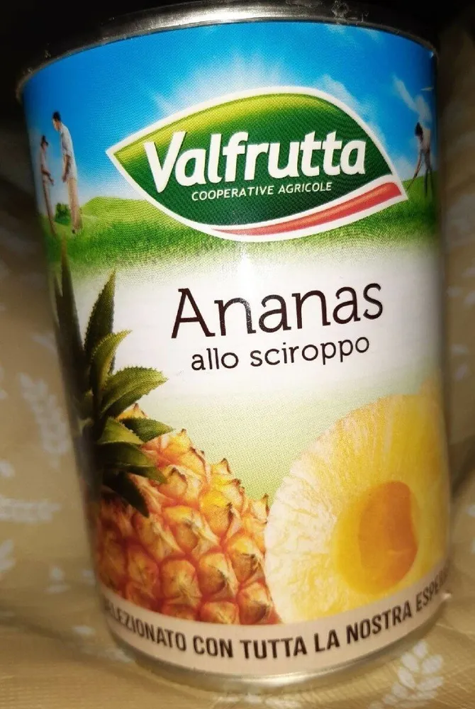 Ananas allo sciroppo