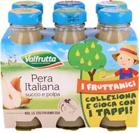 Succo e polpa di pera