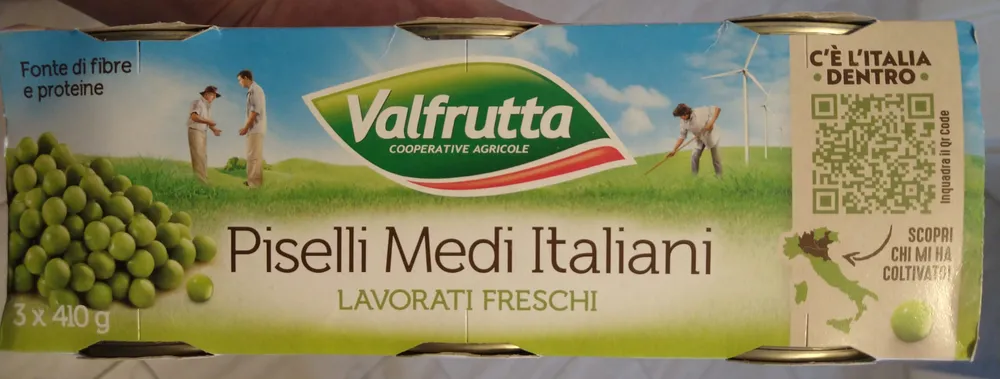 Piselli Medi Italiani