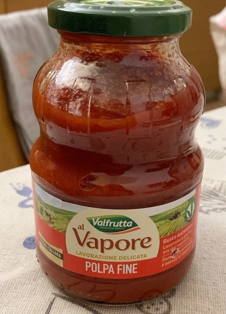Al vapore polpa fine