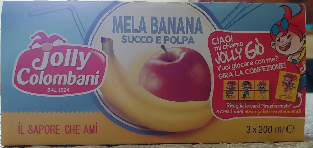 Mela banana succo e polpa