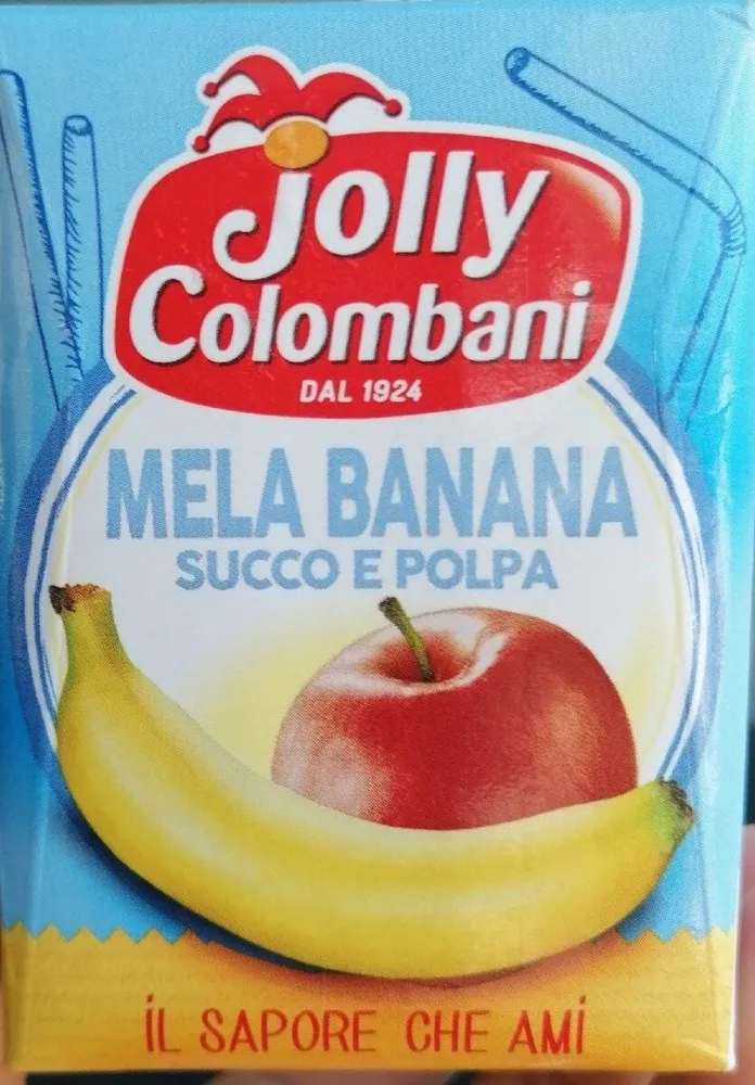 Succo e polpa mela banana