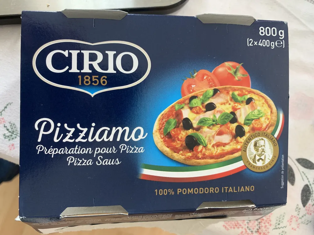 pizziamo garniture pour pizza 400 g