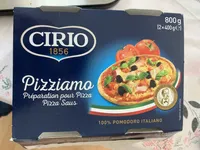 pizziamo garniture pour pizza 400 g