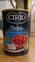 Pulpe de tomates en dés